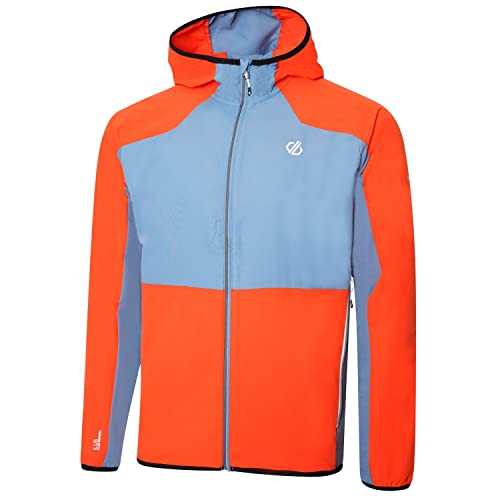 Dare2b męska kurtka Aptile II SftShll, spalony łosoś / Orion szary/niebieski Stellar Blue, M