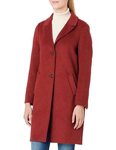 s.Oliver płaszcz damski długi rękaw, dark red, 46