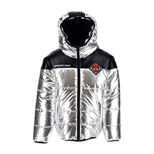 Sun City Licencja Marvel Doudoune Blouson/douune, Argent, Years 04 Dziecko