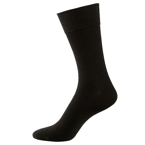 Nur Der Skarpetki męskie, Czarny (Schwarz (Schwarz)), 43/46 (43-46)- DE
