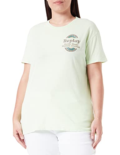 Replay Koszulka damska, 031 Amazońska zieleń, M