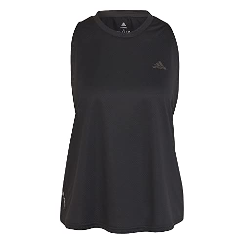 adidas Damski tank top, Czarny/czarny, M