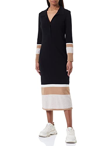 Sisley Damska sukienka 1044LV007, wielokolorowa, 901, L