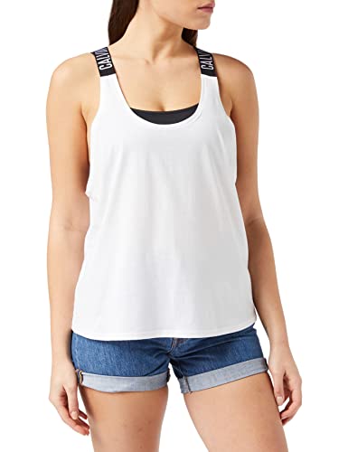 Calvin Klein Damski tank top, Pvh Classic White, L