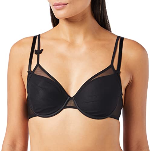 Passionata - Damski biustonosz Miss Joy Fantasy Spacer, czarny (11), 85A