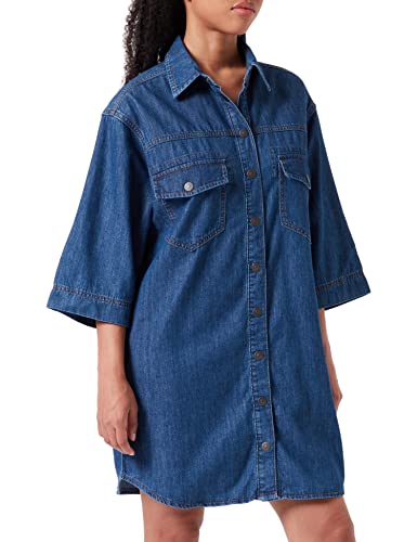 Sisley Sukienka damska, Blue Denim 902, 44