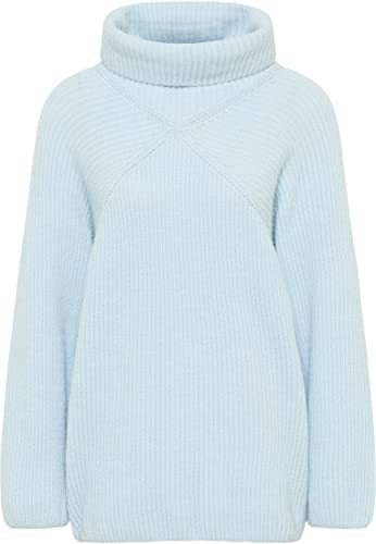 Jalene Damski sweter z golfem 81133470, jasnoniebieski, XL/XXL, jasnoniebieski, XL-XXL