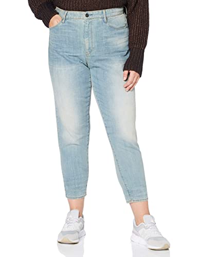 G-STAR RAW JANEH ULTRA HIGH MOM ANKLE dżinsy damskie, Niebieski (Sun Faded Cyan D16083-b767-b164), 33W / 34L