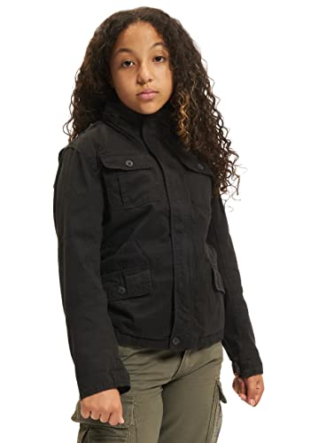 Brandit Kids Britannia kurtka mieszana, czarny, 122