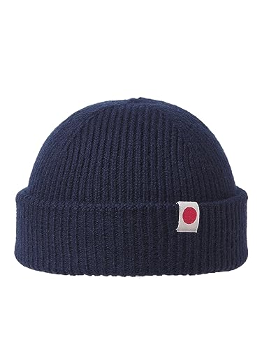 JACK & JONES Męska czapka RDDROYAL Beanie, Navy Blazer/Szczegóły: biała etykieta RDD, rozmiar uniwersalny, Granatowy blezer/szczegóły: biała etykieta RDD, jeden rozmiar