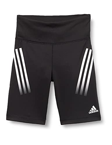adidas H16897 G BTHIS3S SH TI Legginsy czarno-białe 6-7Y