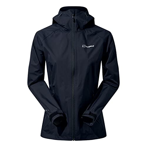 Berghaus Damska kurtka przeciwdeszczowa Deluge Pro Shell Czarny Jet Black 10