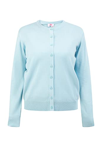 myMo Kardigan damski 12426713, jasnoniebieski, M