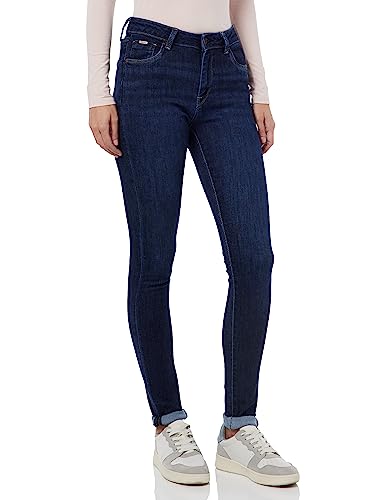 Pepe Jeans Dżinsy damskie Regent, niebieskie (denim-CS7), 26 W/32 L, Niebieski (Denim-CS7), 26W / 32L