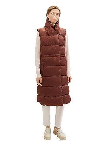 TOM TAILOR Kamizelka damska, 30337 - Raisin, XL