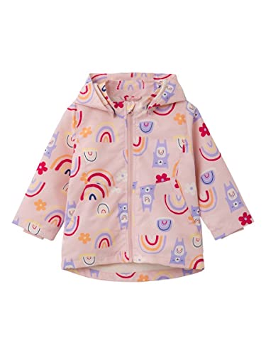 NAME IT Baby Girls NBFMAXI Jacket Pastel Dream kurtka, Peachskin, 56, Skóra brzoskwiniowa., 62 cm