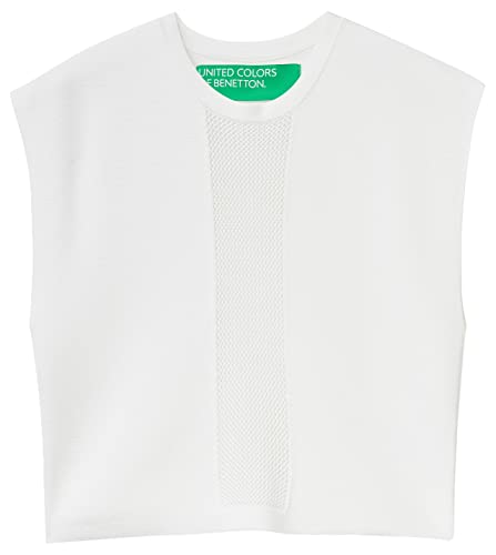 United Colors of Benetton Damski sweter, Biały 701, S