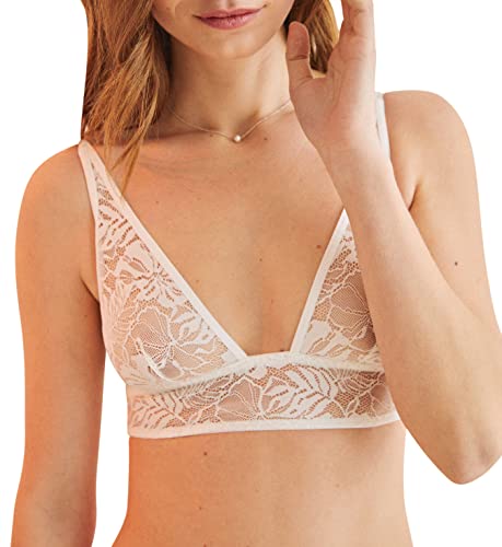 Women'secret Biustonosz Halter, Kość Słoniowa, 90B