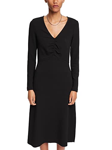 ESPRIT Sukienka damska 112EE1E307, 001/BLACK, S