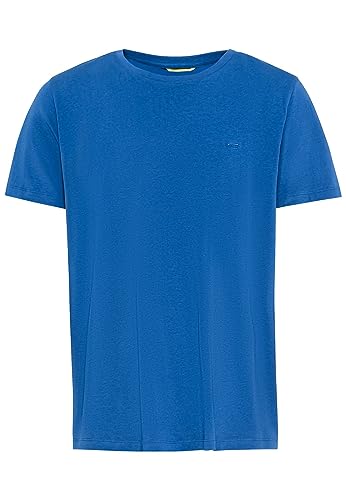 camel active T-shirt męski, niebieski (True Blue), S