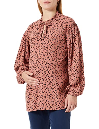 Noppies Bluzka damska Blouse Pablo z długim rękawem, Cedar Wood – P894, 40