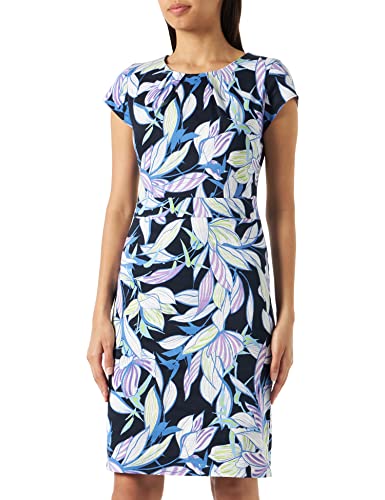 Gerry Weber Sukienka damska 180025-31549, niebieski nadruk, 40, Niebieski nadruk, 40