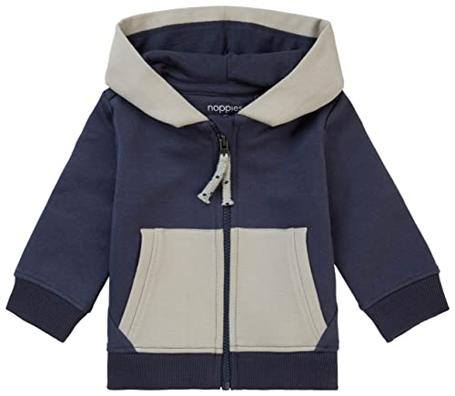 Noppies Baby Niemowlęta chłopcy kardigan Moultrie Long Sleeve kurtka dzianinowa, India Ink-N043, 56, India Ink - N043, 56