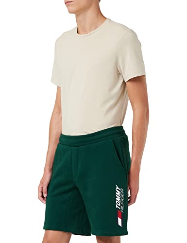 Tommy Hilfiger Męskie szorty dresowe Essentials Hunter, L, Łowca, L