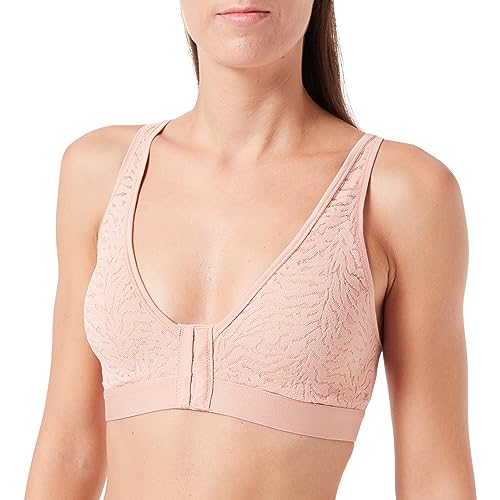 Calvin Klein Damski biustonosz z podszewką (regeneracja), szarość kamienia, L
