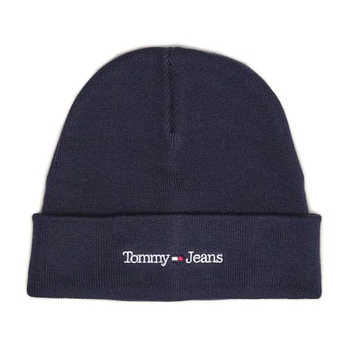 Tommy Hilfiger Czapka dzianinowa Twilight Navy, Ciemna granatowa, Rozmiar uniwersalny
