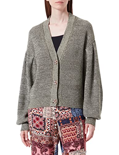 Garcia Damski sweter T20250_Ladies Cardigan Pullover, Mint Glaze, XS
