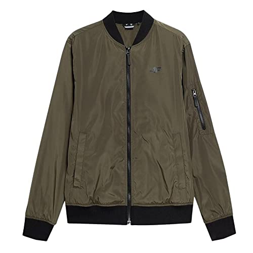 4F Kurtka męska Jacket, Kaki, Small