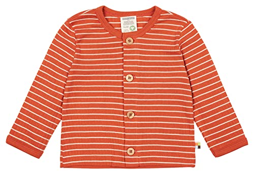 loud + proud Unisex Derby Rib, kurtka z certyfikatem GOTS, Cinnamon, 110/116