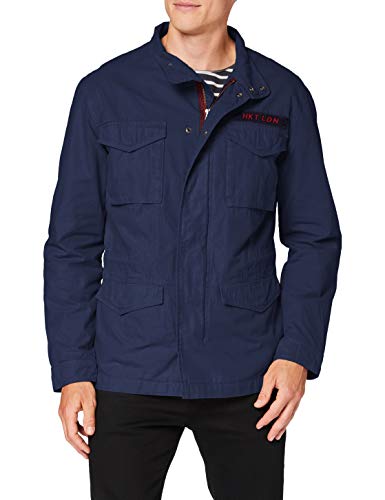 HKT by Hackett Płaszcz męski, niebieski (591 ink 591), XS