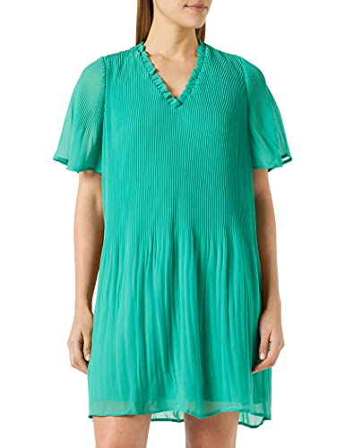 VERO MODA Damska sukienka Vmspisa S/S V-Neck Short Dress Ga, zielony (holly green), S