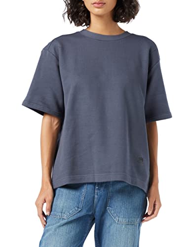 G-STAR RAW Regulowany damski sweter z tyłu rozm. Sw Ss, niebieski (Fantem Blue C988-863), S