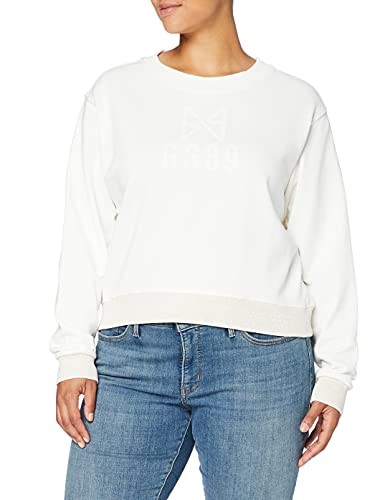 G-STAR RAW Graphic Crew bluza damska, Biały (Milk D20420-b782-111), XL