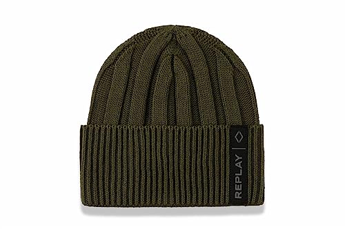 Replay czapka męska, 406 MOSS GREEN, jeden rozmiar