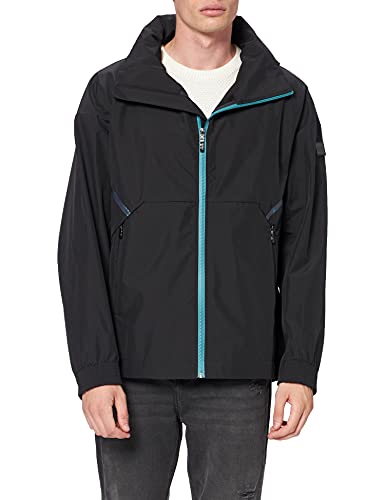 BOSS J_perseo męska kurtka przeciwdeszczowa, czarny (Black1), XL