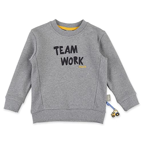 Sigikid Bluza chłopięca, szary melanż, 122