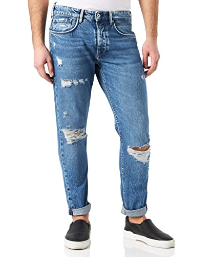 Pepe Jeans Spodnie męskie Callen Crop, 000 dżins, 36W Regularny
