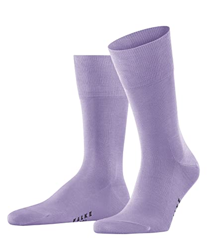 FALKE Mężczyźni Skarpety Tiago M SO Organiczna Bawełna jednokolorowe 1 Para, Fioletowy (Lupine 6903), 43-44