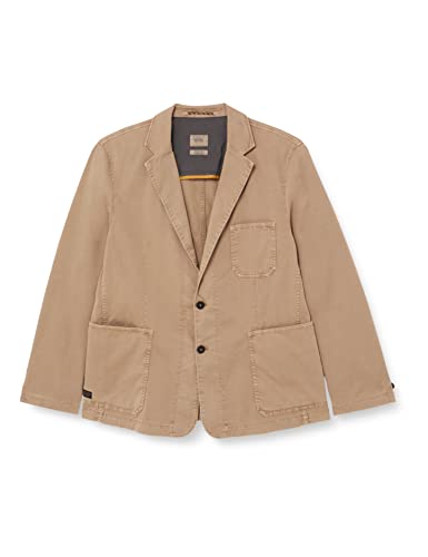 camel active Męska marynarka 442175/8I20, luźna, drewno, 50