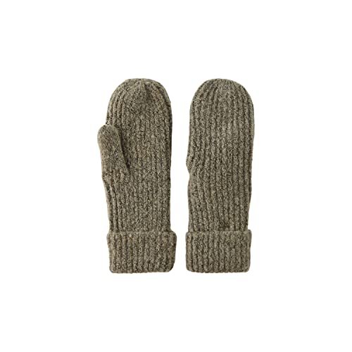 PIECES Damskie rękawiczki PCPYRON New Mittens NOOS BC White Pepper, One Size