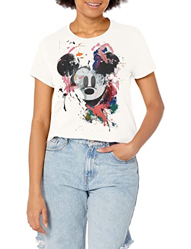 Desigual Damska koszulka Ts_Mickey Crash, biały, XS