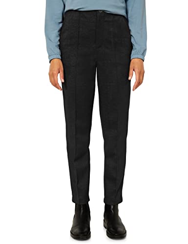 Street One Damskie spodnie chinosy, czarny, 42W / 30L