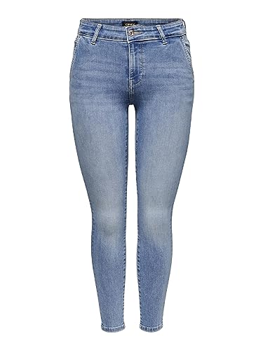 ONLY Onlblush Life dżinsy damskie skinny fit, jasnoniebieski (light blue denim), (M) W / 32L