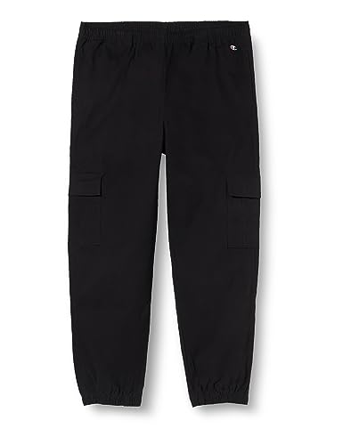 Champion Legacy American Classics W-Stretch Cotton Twill High-Waist Relaxed Wide Leg Spodnie Kombinezon Damskie, Czarny, XL