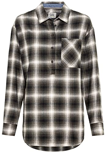 Camel Active Womenswear Bluzka Damska, Night Blue Check, M