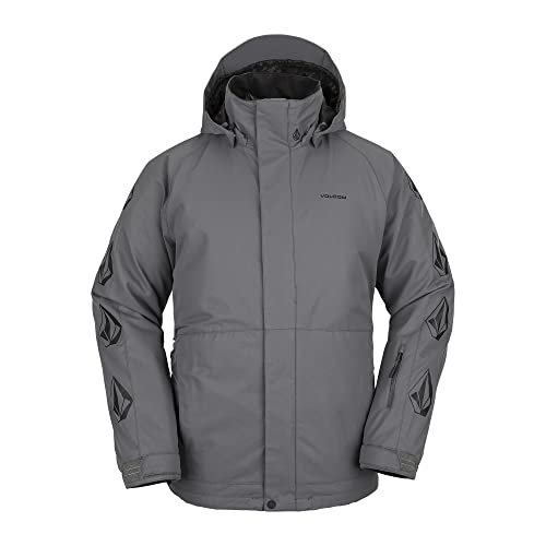 Volcom Męska kurtka Iconic Stone Ins, ciemnoszara (40), XL, ciemnoszary (40), XL